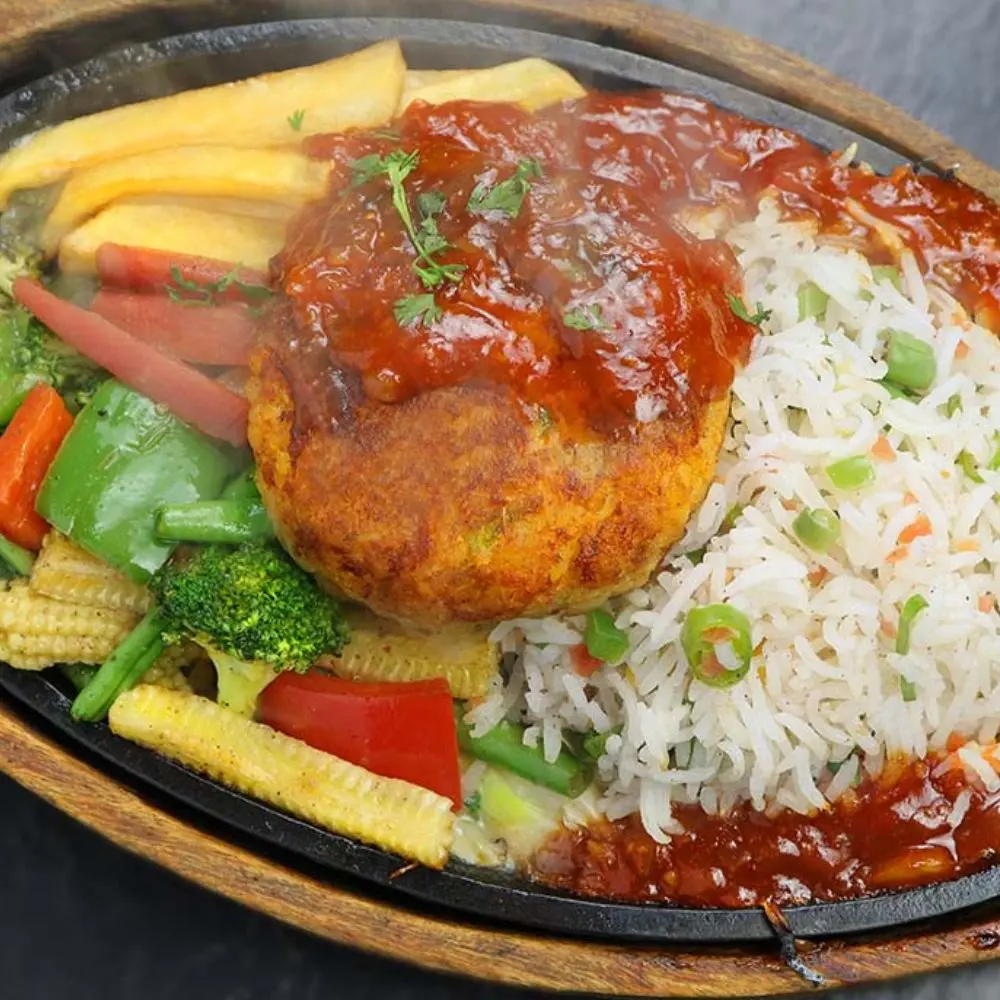 Veg Oriental Sizzler