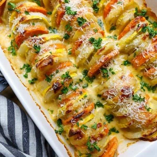 Vegetable Au Gratin